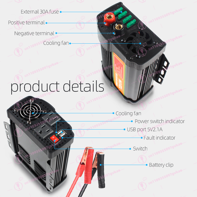 1200W Corrected Sine Wave Sing - Air Conditioners recension och pris
