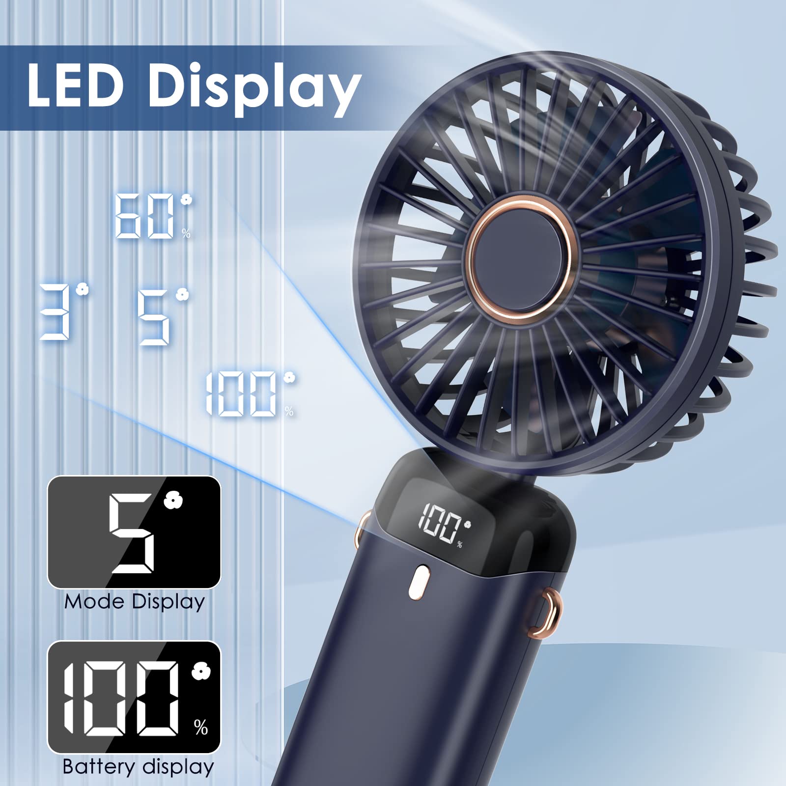 Electric Fan Portable Air Cond - Portable Blender Usb Rechargeable recension och pris