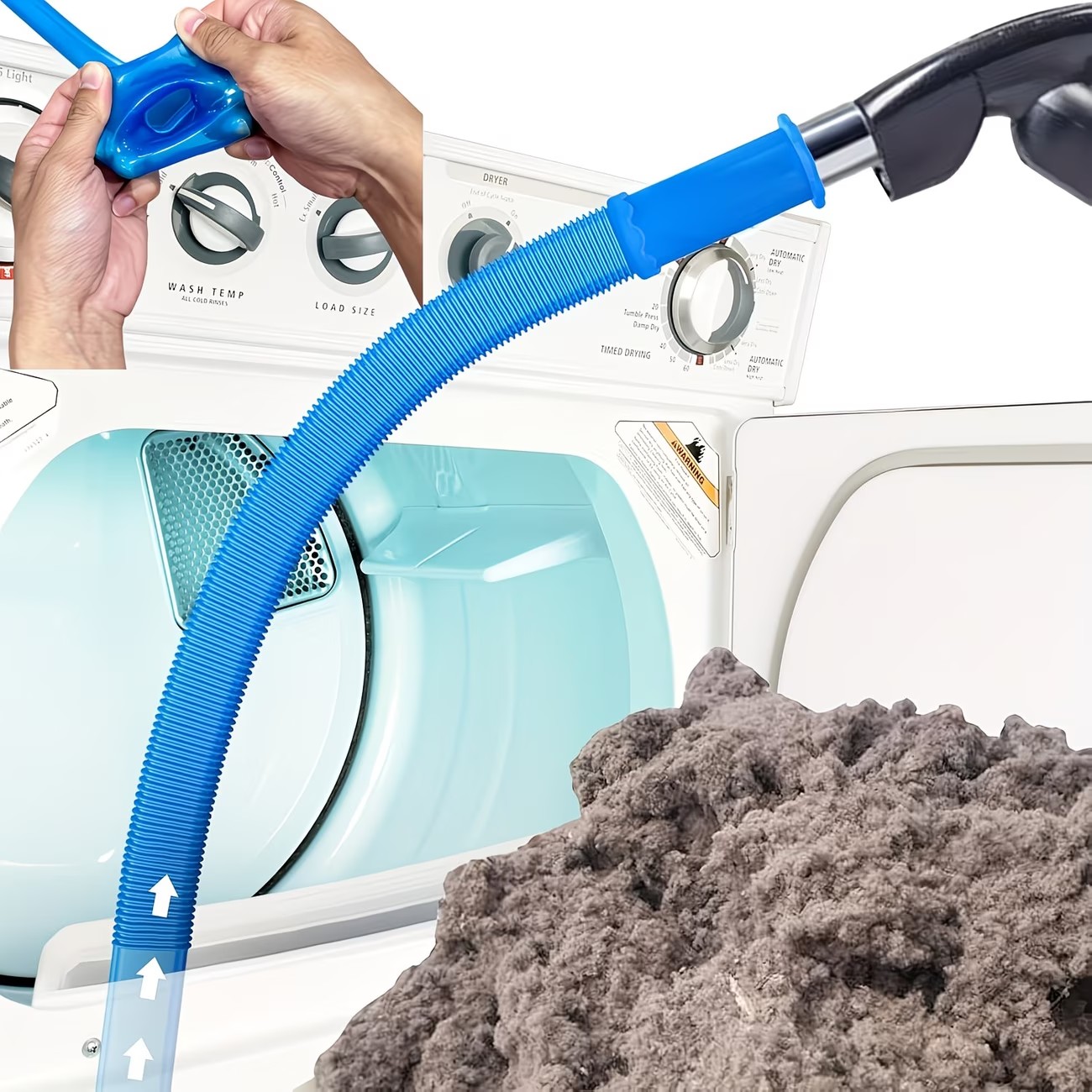 1Pc Dryer Vent Cleaner Hose -  - Laundry recension och pris