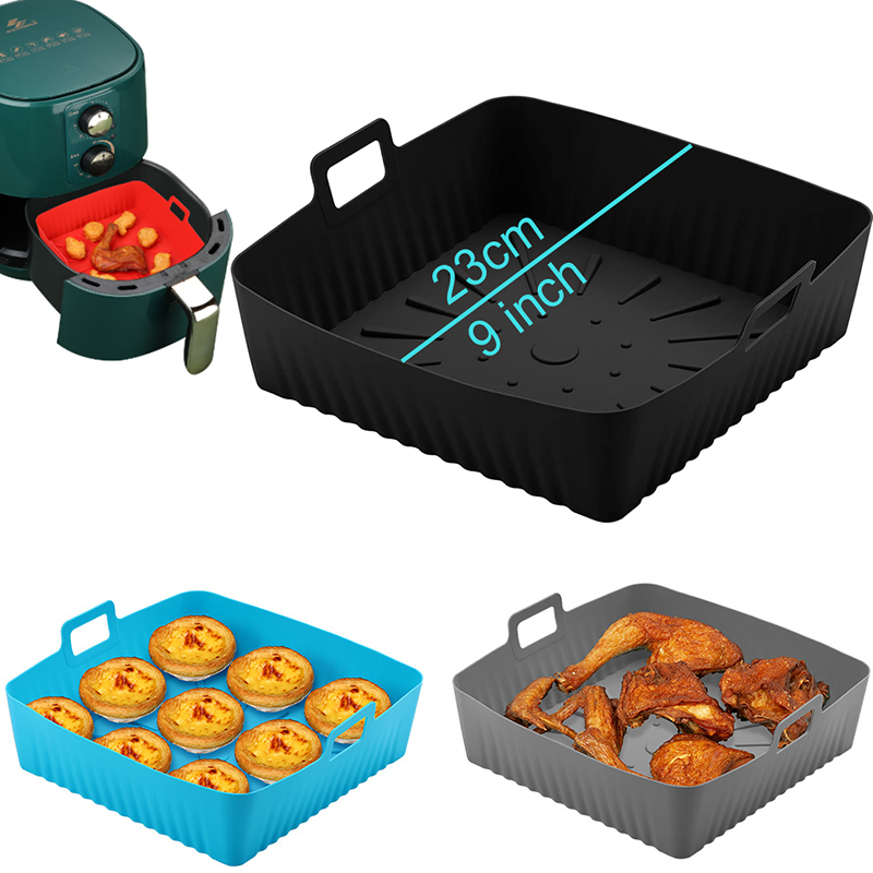 Large 23cm Air Fryer Silicone  - Air Fryer Silicone Pot Liner recension och pris