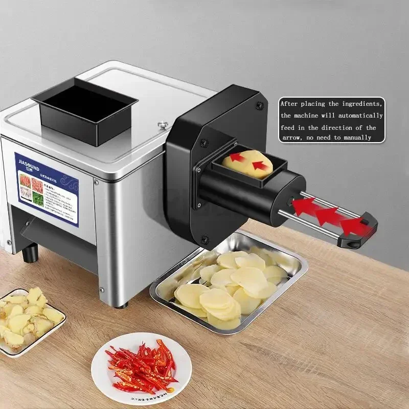Electric Meat Slicer Machine C - Automatic Meat Slicer Home recension och pris