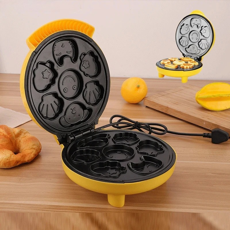 Electric Cake Maker Breakfast  - Mini Waffle Maker Machine recension och pris