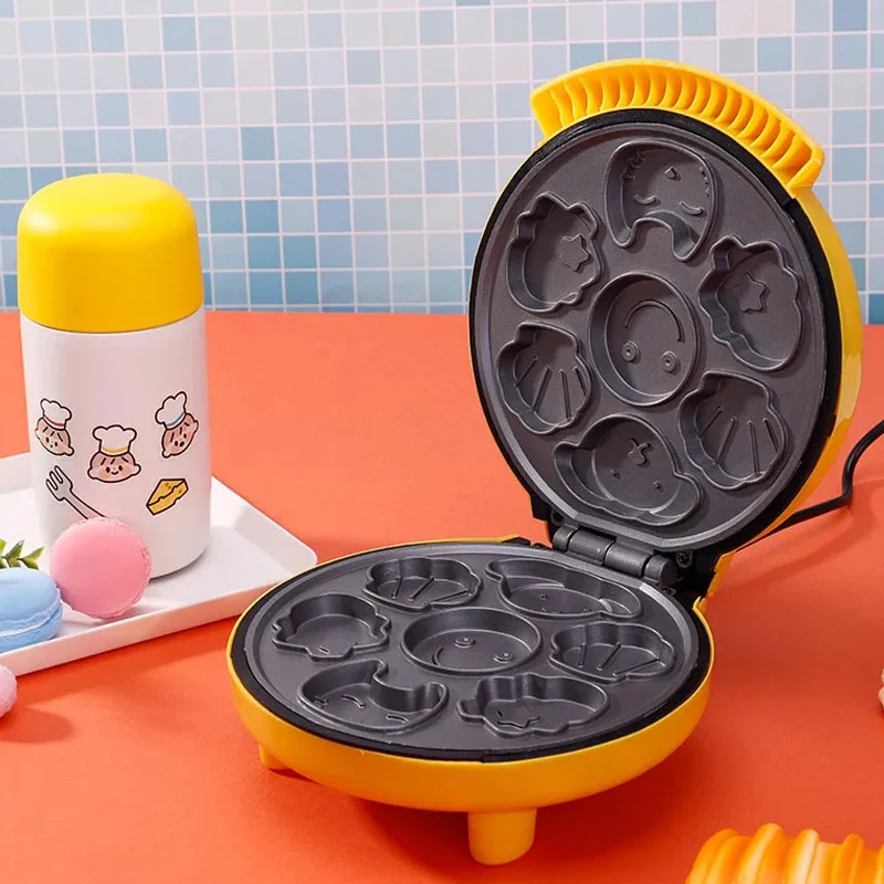 Electric Cake Maker Breakfast  - Mini Waffle Maker Machine recension och pris