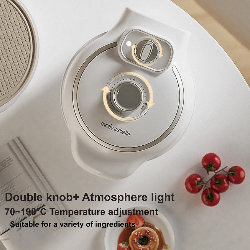 750W Mini Sandwich Maker Elect - Mini Waffle Maker Machine recension och pris