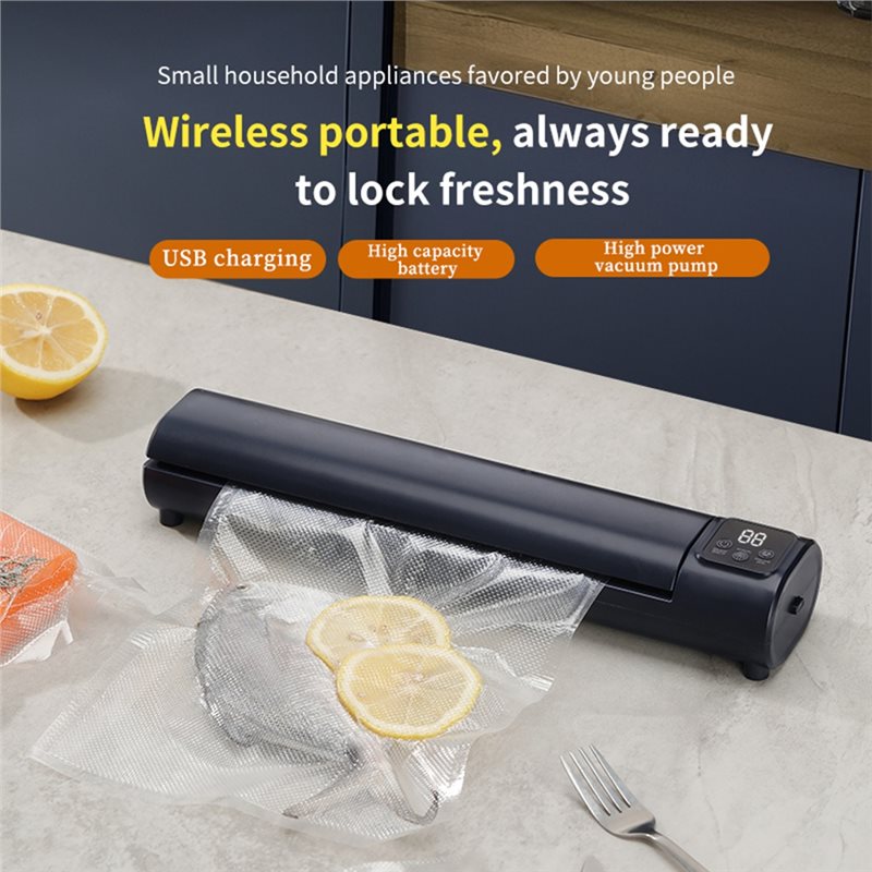 DT15 Portable Vacuum Sealing M - Food Vacuum Sealer Machine recension och pris