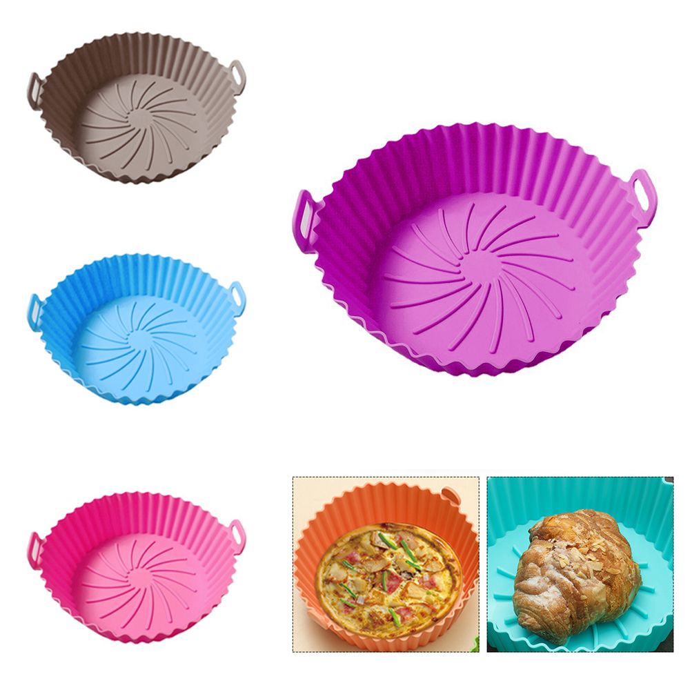 1PC Baking Basket For Air Frye - Air Fryer Silicone Pot Liner recension och pris