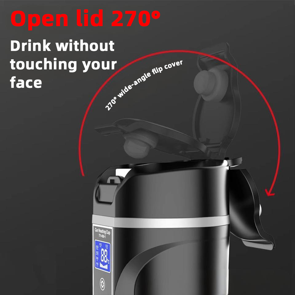 R31 450ml Car Heating Cup 12v/ - Electric Kettle Temperature Control recension och pris