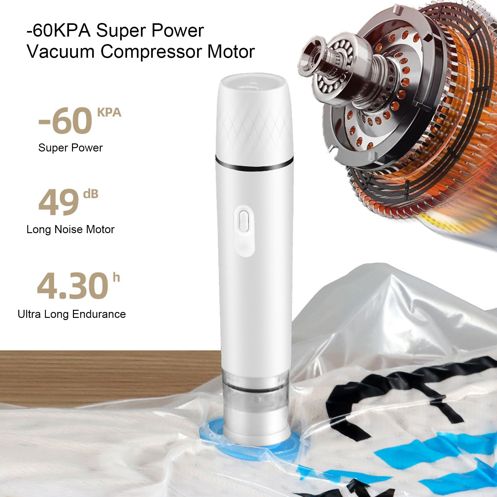 Electric Air Pump Handheld Vac - Food Vacuum Sealer Machine recension och pris