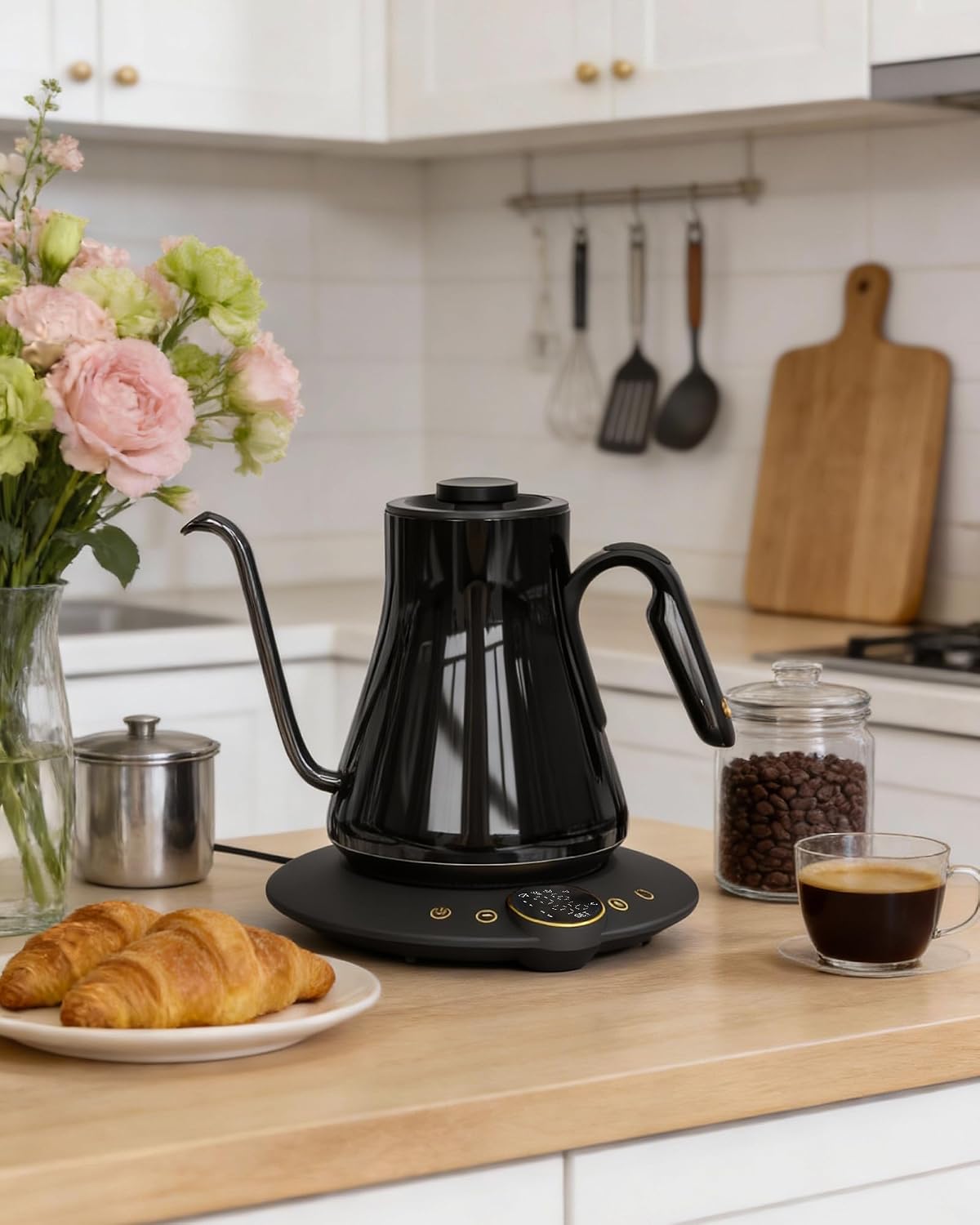 Gooseneck Electric Kettle, ±1° - Electric Kettle Temperature Control recension och pris