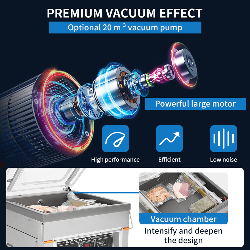 Commercial Semi-Automatic Vert - Food Vacuum Sealer Machine recension och pris