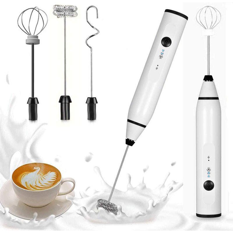 Mini Electric Handheld Milk Fr - Portable Blender Usb Rechargeable recension och pris