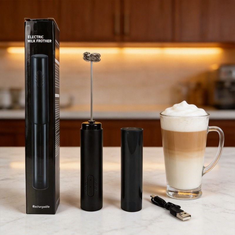 Electric Milk Frother Portable - Electric Milk Frother Handheld recension och pris