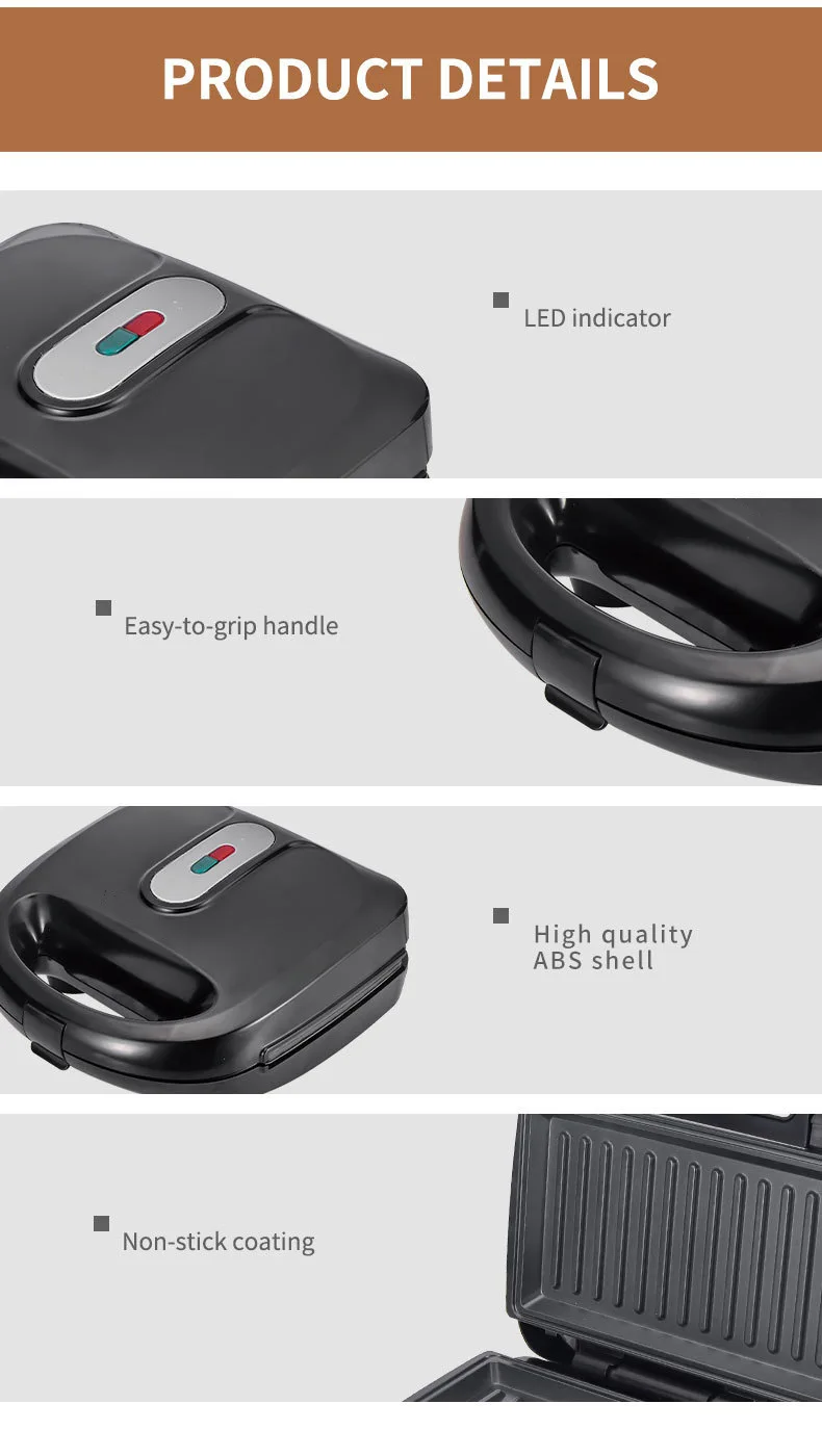 220/110V Household Appliances  - Mini Waffle Maker Machine recension och pris