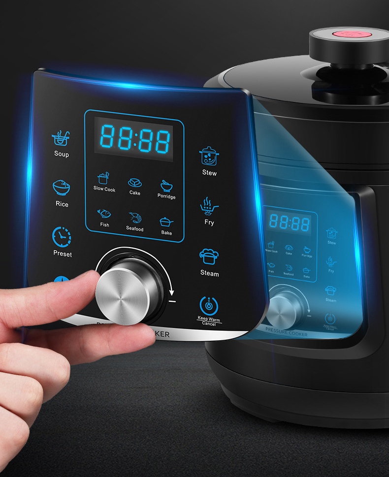 Stainless Steel Electric Press - Smart Instant Pressure Cooker recension och pris