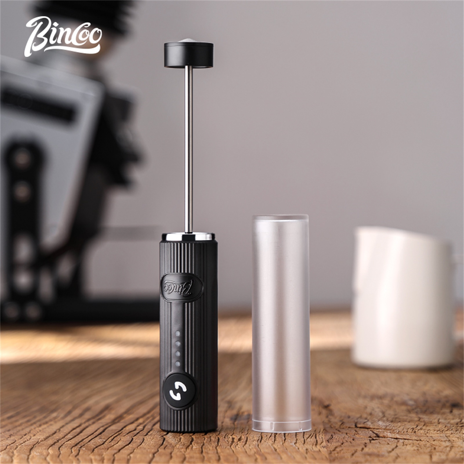 BINCOO Electric Coffee Frother - Electric Milk Frother Handheld recension och pris