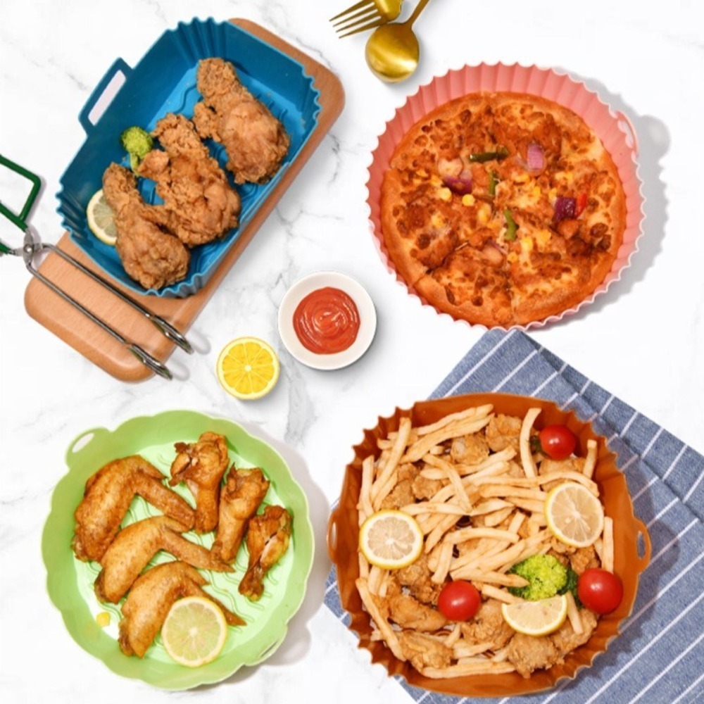 Non-stick Silicone Air Fryer L - Air Fryer Silicone Pot Liner recension och pris