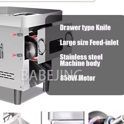 Multifunctional Stainless Stee - Automatic Meat Slicer Home recension och pris