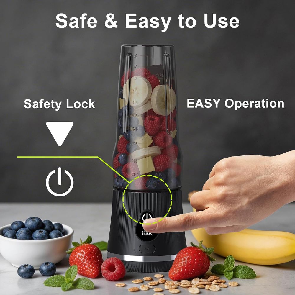 Portable Blender, 17oz Persona - Portable Blender Usb Rechargeable recension och pris