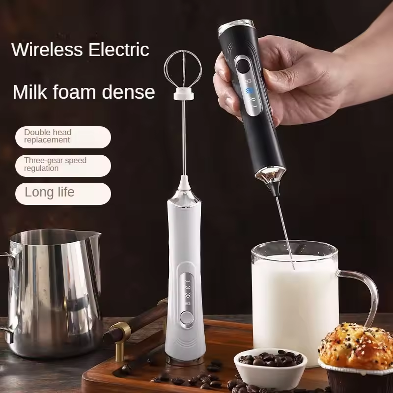 USB Electric Milk Frother Hand - Electric Milk Frother Handheld recension och pris